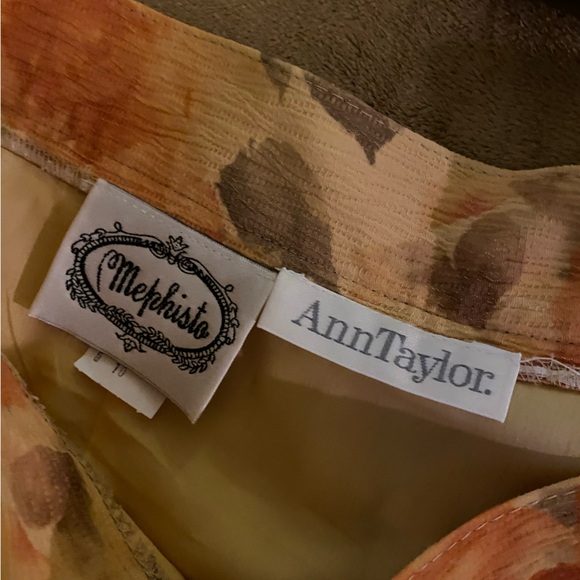 Ann Taylor Skirt And Top Matching Set Sz 10 - Picture 8 of 8